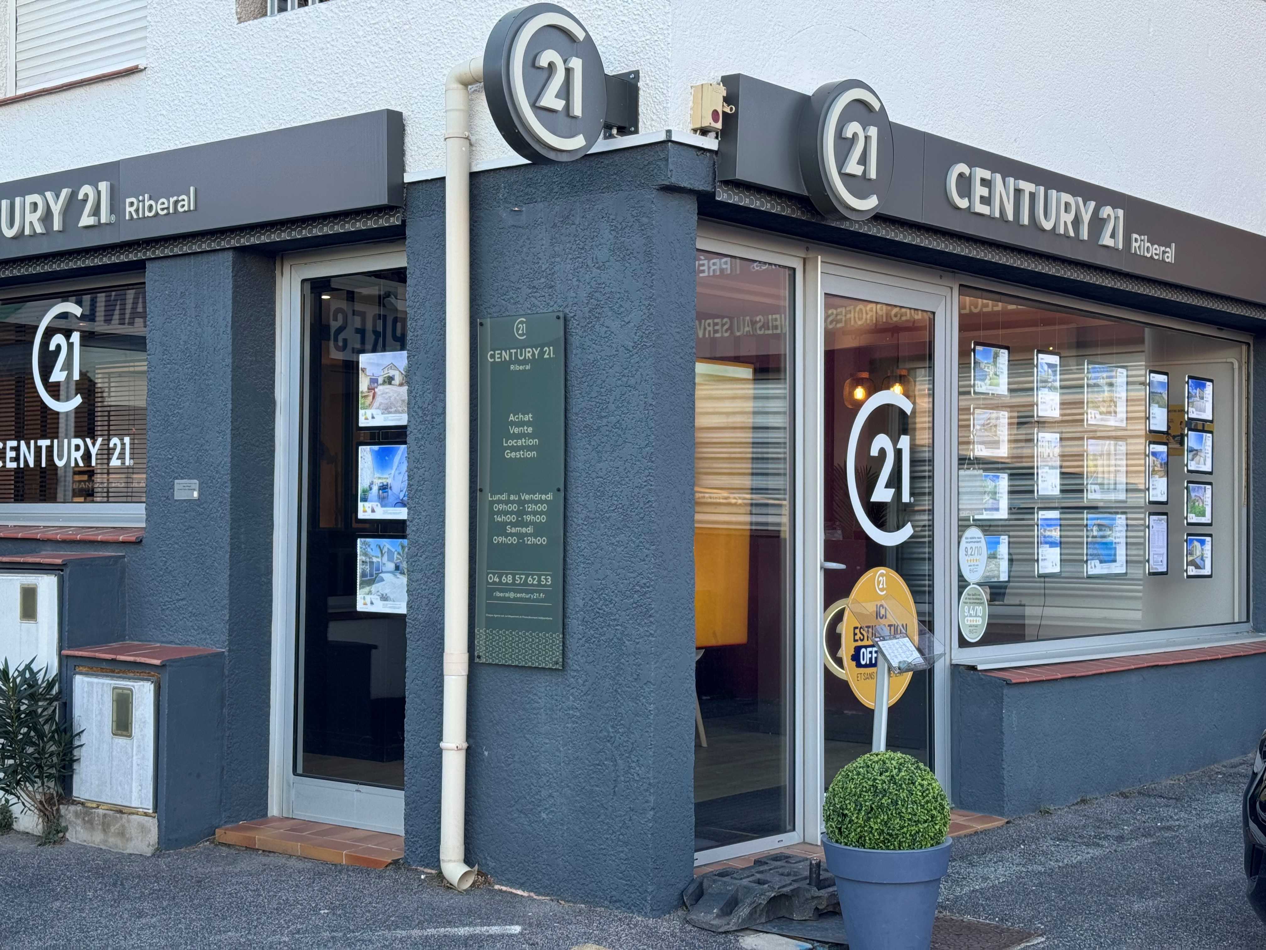 Agence immobilière CENTURY 21 Riberal, 66240 ST ESTEVE